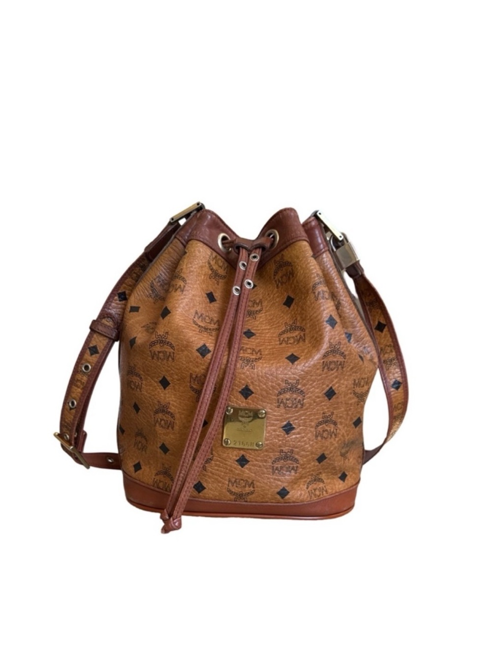 MCM Heritage Bucket Bag
